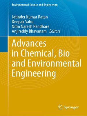 cover image of Advances in Chemical, Bio and Environmental Engineering